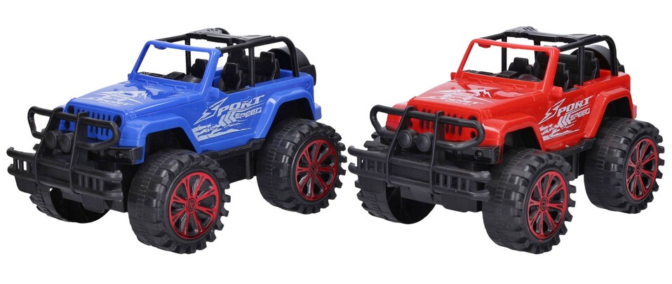 Terénne auto Jeep Cross Country 22cm - modrá