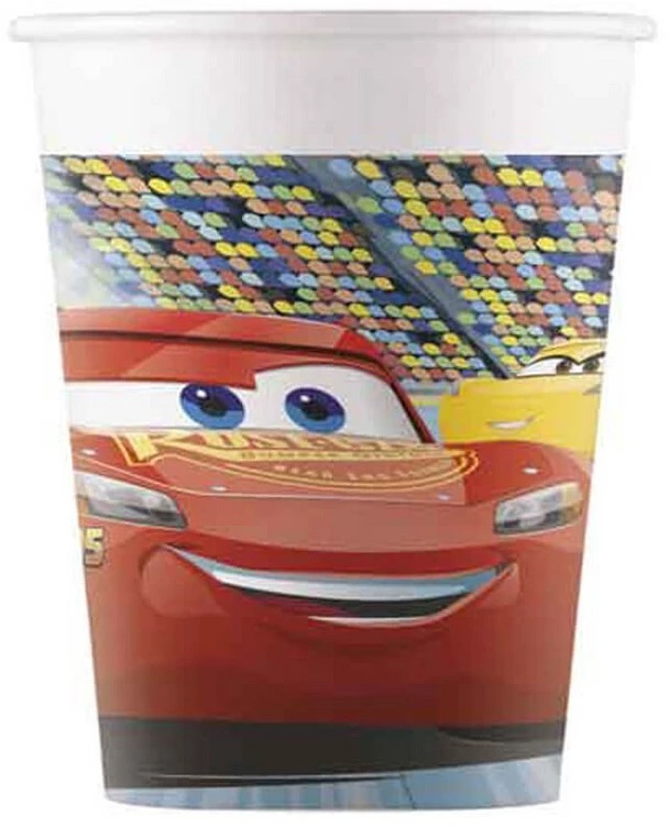 Poháre Cars3 papierové 200ml / 8ks