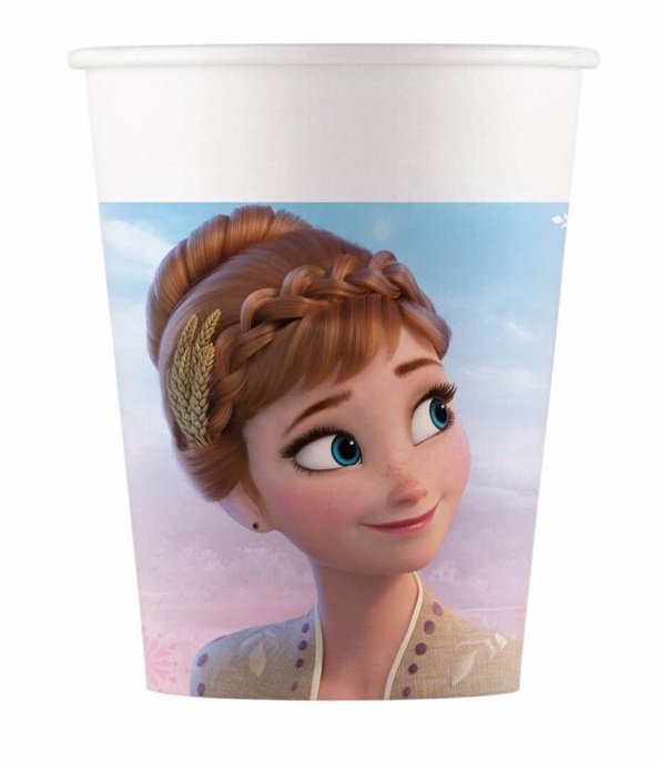 Poháre Frozen2 papierové 200ml 8ks